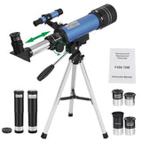 Space Telescope Pro for Beginners Equipped with 150X magnification and 3X Barlow lens [Best seller]