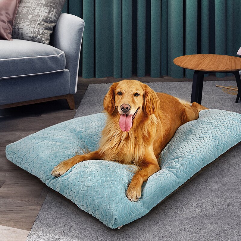 Hoopet Large Dogs Bed Warm Washable Pet Sofa Cats Mat Cozy Big Dog Couch Dogs Kennel Bed For Labradors 120cm Large Dogs Bed