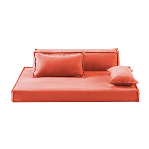 UFBemo Luxury Dog Couch Sofa Cat Bed Memory Foam for Puppy Pets Waterproof Solid for Small Large Dogs Removable Cover Suede