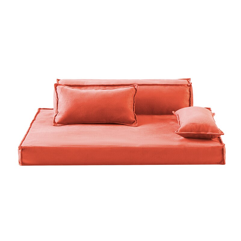 UFBemo Luxury Dog Couch Sofa Cat Bed Memory Foam for Puppy Pets Waterproof Solid for Small Large Dogs Removable Cover Suede