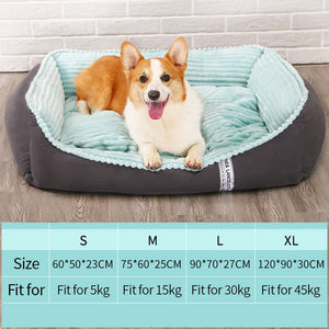 Hoopet Large Dogs Bed Warm Washable Pet Sofa Cats Mat Cozy Big Dog Couch Dogs Kennel Bed For Labradors 120cm Large Dogs Bed