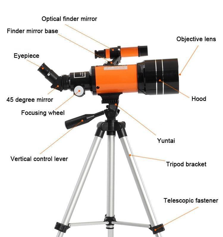 Best Telescope with Adjustable Tripod HD Night Vision By Blue Calin [BEST SELLER]