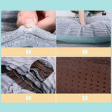 Hoopet Large Dogs Bed Warm Washable Pet Sofa Cats Mat Cozy Big Dog Couch Dogs Kennel Bed For Labradors 120cm Large Dogs Bed