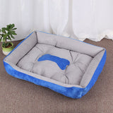 Large Pet Cat Dog Bed 27Colors Warm Cozy Dog House Soft Fleece Nest Dog Baskets House Mat Autumn Winter Waterproof Kennel