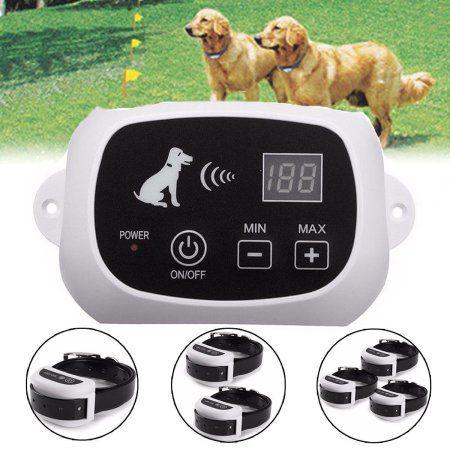Wireless Dog Fence - Portable Dog Fence With Multiple Collar