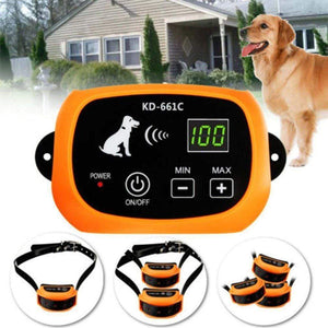 Wireless Dog Fence - Portable Dog Fence With Multiple Collar