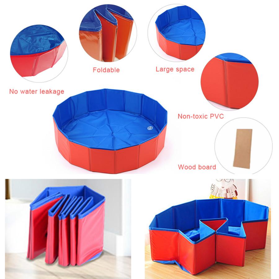 Foldable & Collapsible Pet Swimming Bath Pool