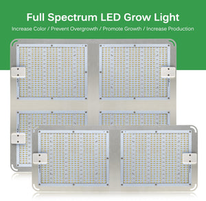 1000W 2000W 4000W Quantum Grow Light Sunlike Full Spectrum LED Phyto Lamp for Plant Hydroponic Greenhouse VEG BLOOM Growth Light