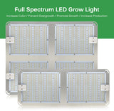 1000W 2000W 4000W Quantum Grow Light Sunlike Full Spectrum LED Phyto Lamp for Plant Hydroponic Greenhouse VEG BLOOM Growth Light