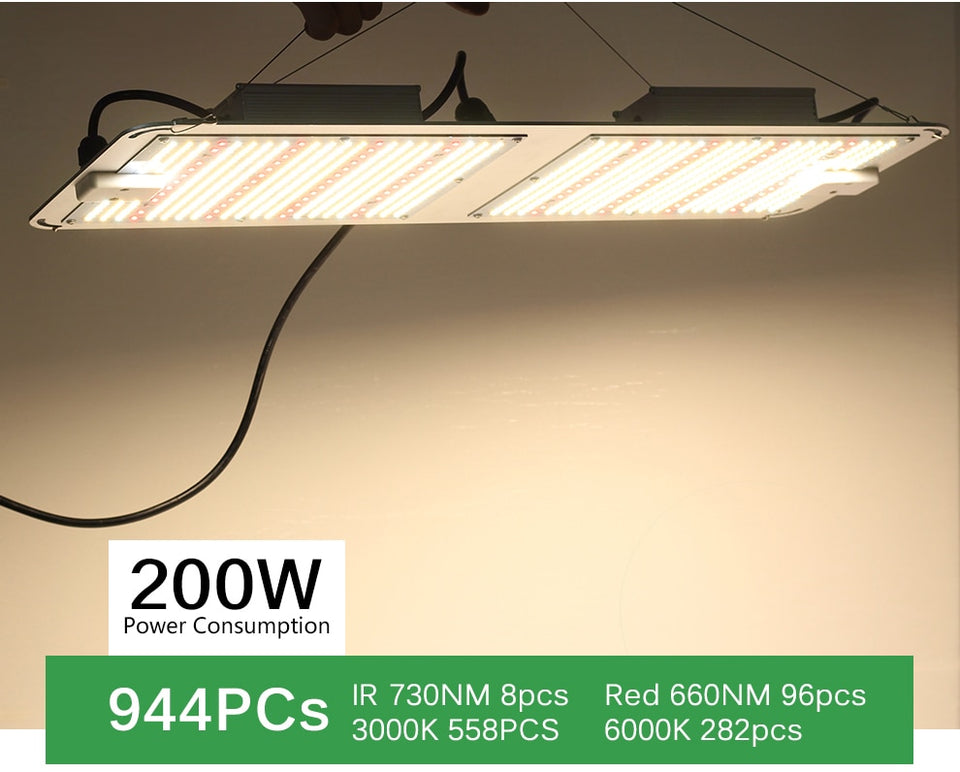 1000W 2000W 4000W Quantum Grow Light Sunlike Full Spectrum LED Phyto Lamp for Plant Hydroponic Greenhouse VEG BLOOM Growth Light