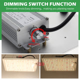 LED Grow Light Samsung LM281B 2000W 4000W 6000W Quantum Sunlike Full Spectrum Phyto Lamp For Greenhouse Plant Growth Lighting.