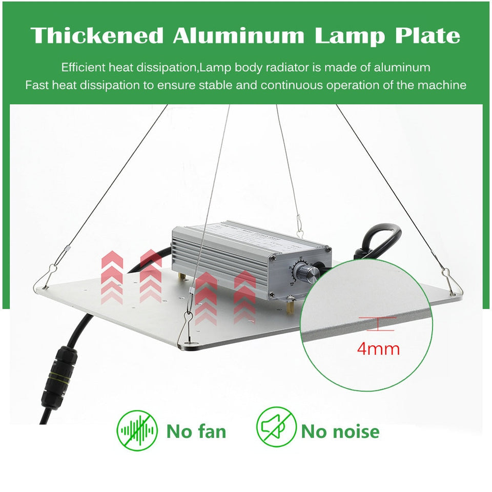 LED Grow Light Samsung LM281B 2000W 4000W 6000W Quantum Sunlike Full Spectrum Phyto Lamp For Greenhouse Plant Growth Lighting.