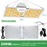 LED Grow Light Samsung LM281B 2000W 4000W 6000W Quantum Sunlike Full Spectrum Phyto Lamp For Greenhouse Plant Growth Lighting.