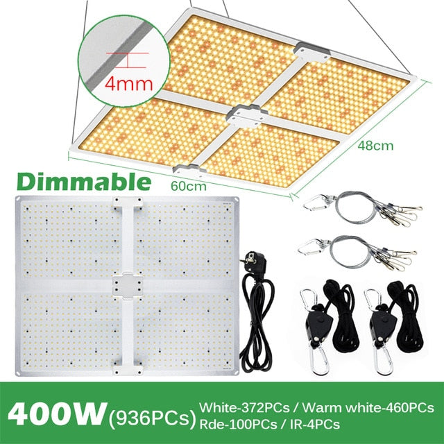 LED Grow Light Samsung LM281B 2000W 4000W 6000W Quantum Sunlike Full Spectrum Phyto Lamp For Greenhouse Plant Growth Lighting.