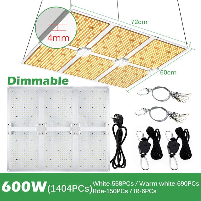 LED Grow Light Samsung LM281B 2000W 4000W 6000W Quantum Sunlike Full Spectrum Phyto Lamp For Greenhouse Plant Growth Lighting.