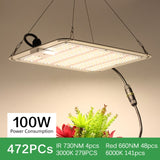 1000W 2000W 4000W Quantum Grow Light Sunlike Full Spectrum LED Phyto Lamp for Plant Hydroponic Greenhouse VEG BLOOM Growth Light