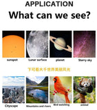 Space Telescope Pro for Beginners Equipped with 150X magnification and 3X Barlow lens