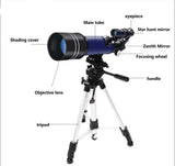 Space Telescope Pro for Beginners Equipped with 150X magnification and 3X Barlow lens