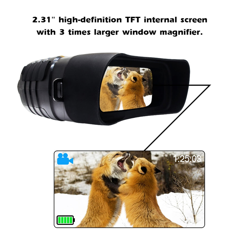 Binocular Night Vision Device High Magnification High Definition Binoculars Night Infrared Digital Night Vision Telescope