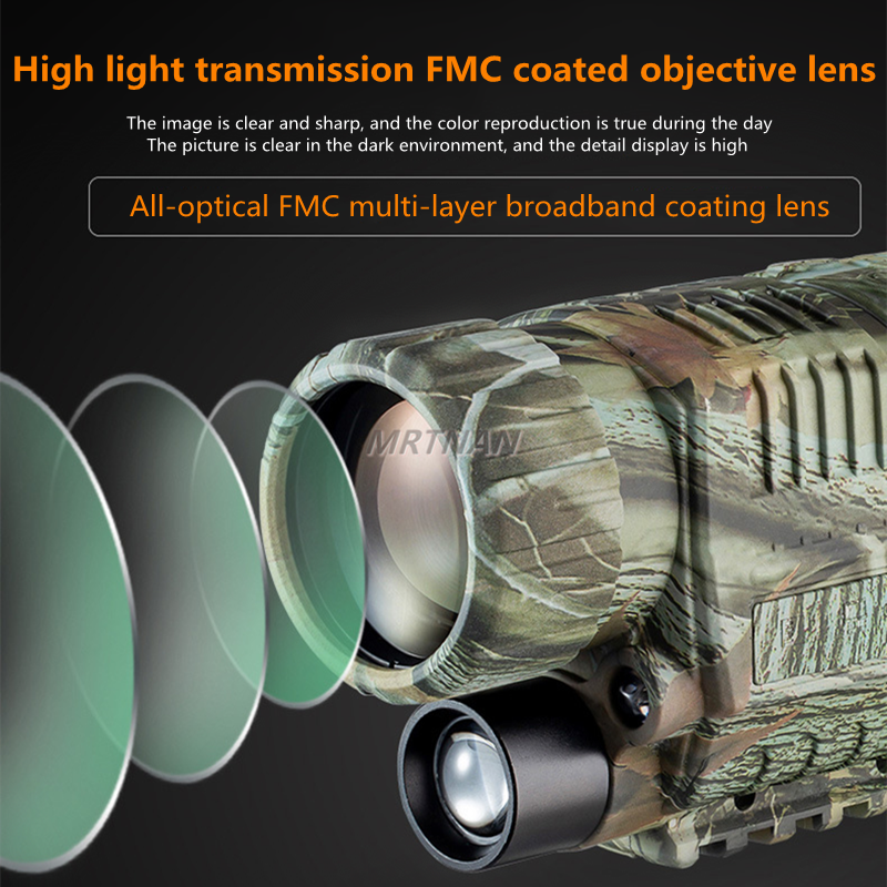 Outdoor night vision digital binoculars HD infrared night vision hunting and camping day and night dual-use binoculars