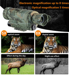 Outdoor night vision digital binoculars HD infrared night vision hunting and camping day and night dual-use binoculars