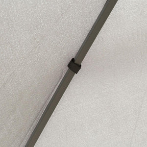 Soft Top Patio Outdoor Canopy Gazebo Tent Grey 10' x 10'