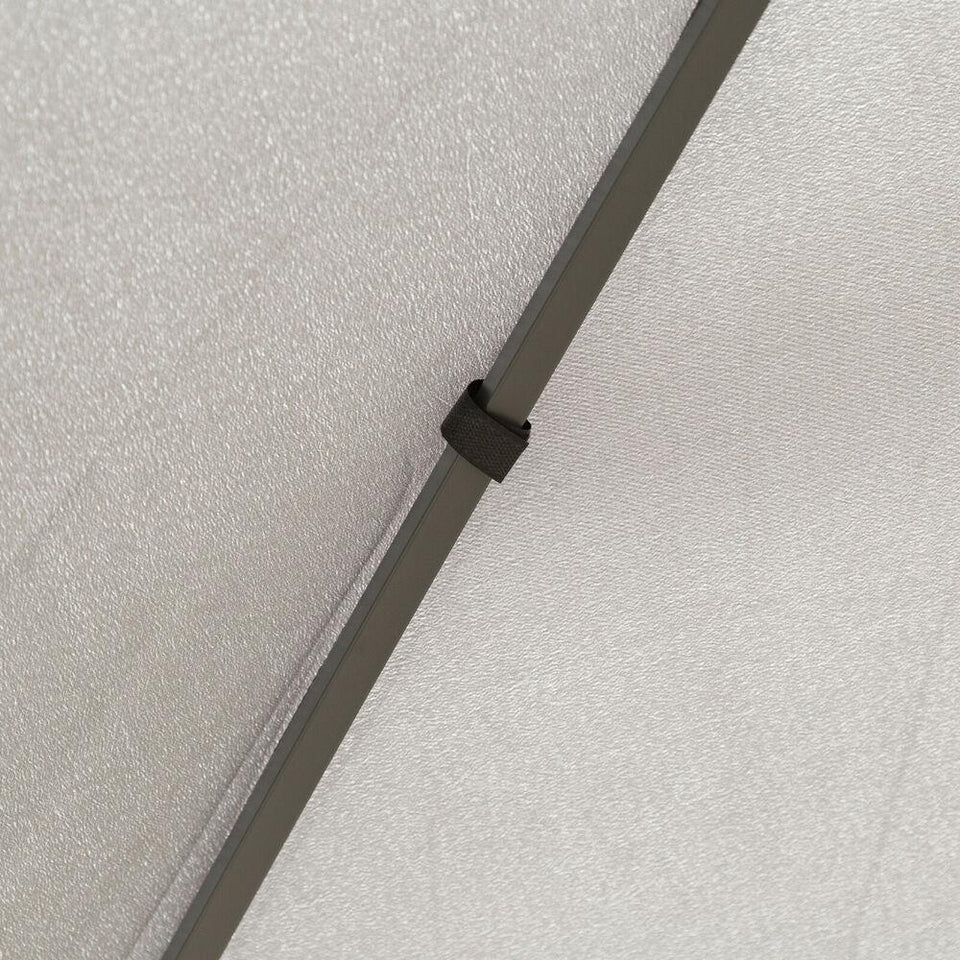 Soft Top Patio Outdoor Canopy Gazebo Tent Grey 10' x 10'
