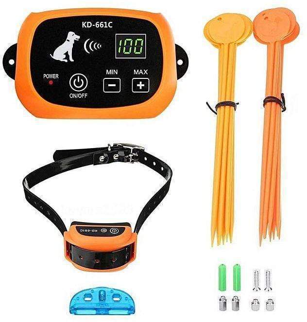 Wireless Dog Fence - Portable Dog Fence With Multiple Collar